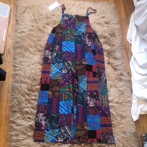 Colorful Patchwork Jumpsuit